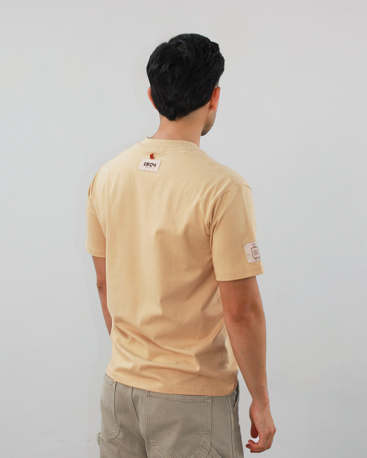 Beige claro - Camiseta slim DRD4