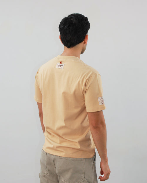 Beige claro - Camiseta slim DRD4