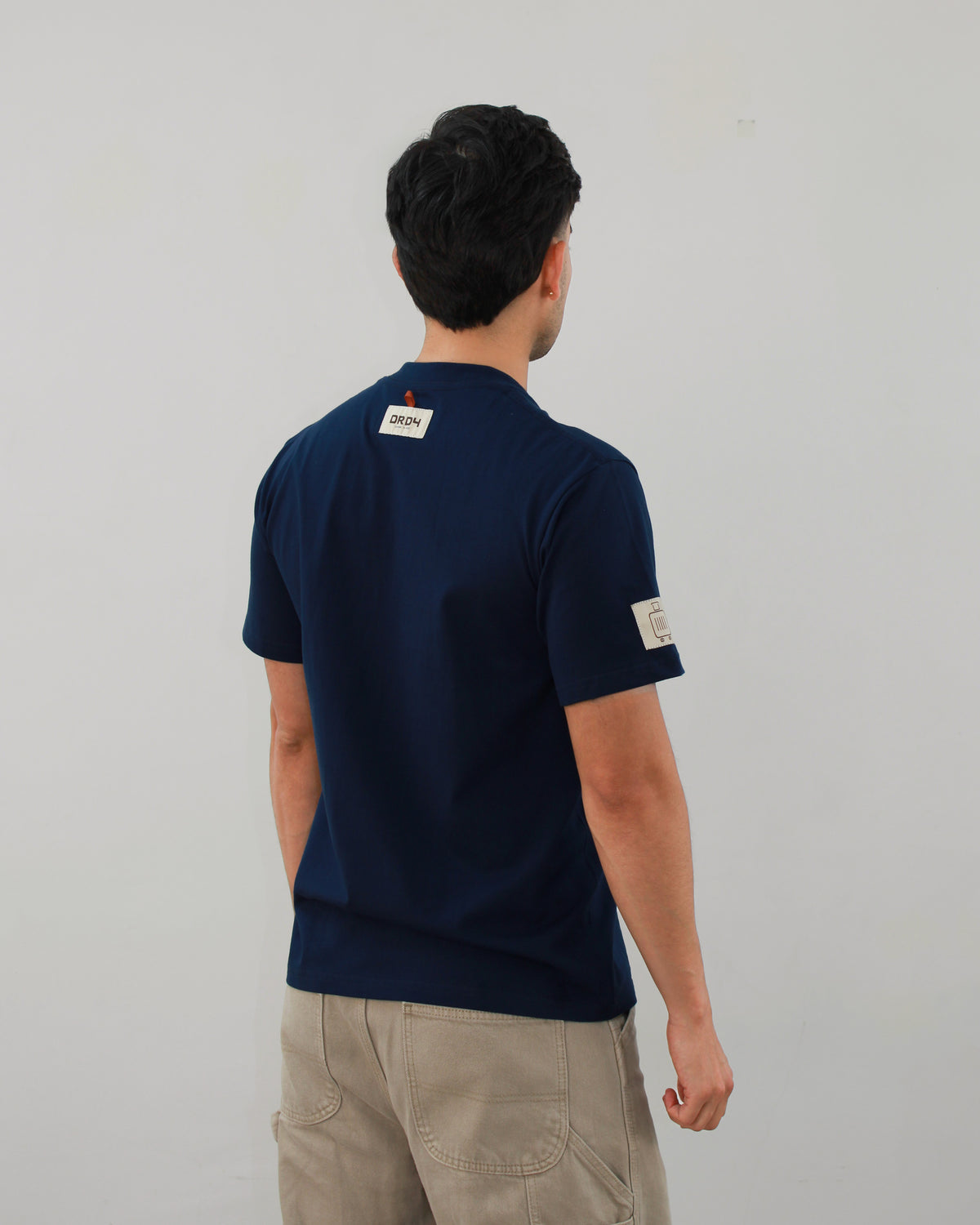 Azul marino - Camiseta slim DRD4