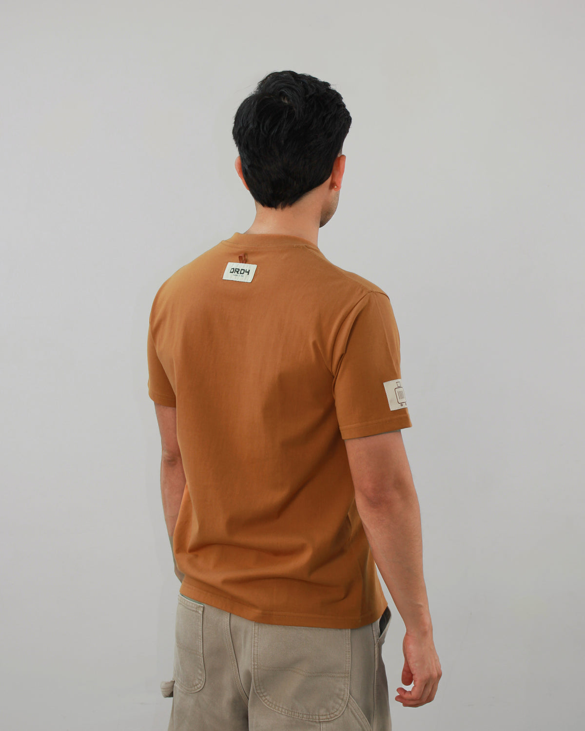 Color camel - Camiseta slim DRD4