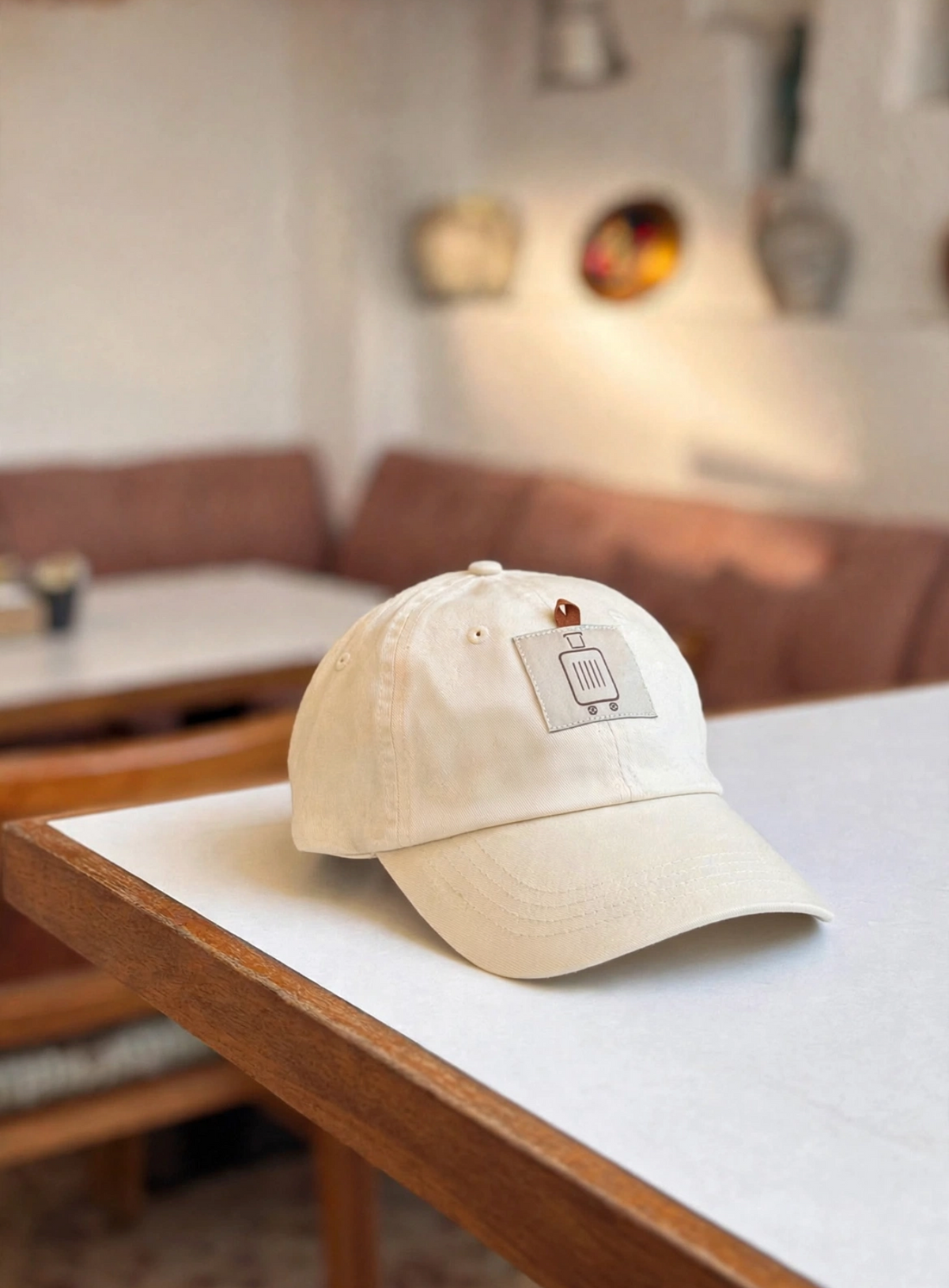 Gorra beige DRD4 UNISEX