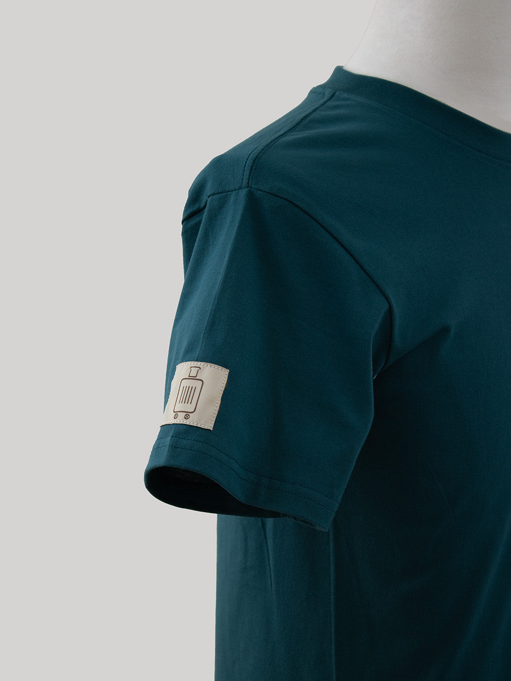 Camiseta Azul turquesa