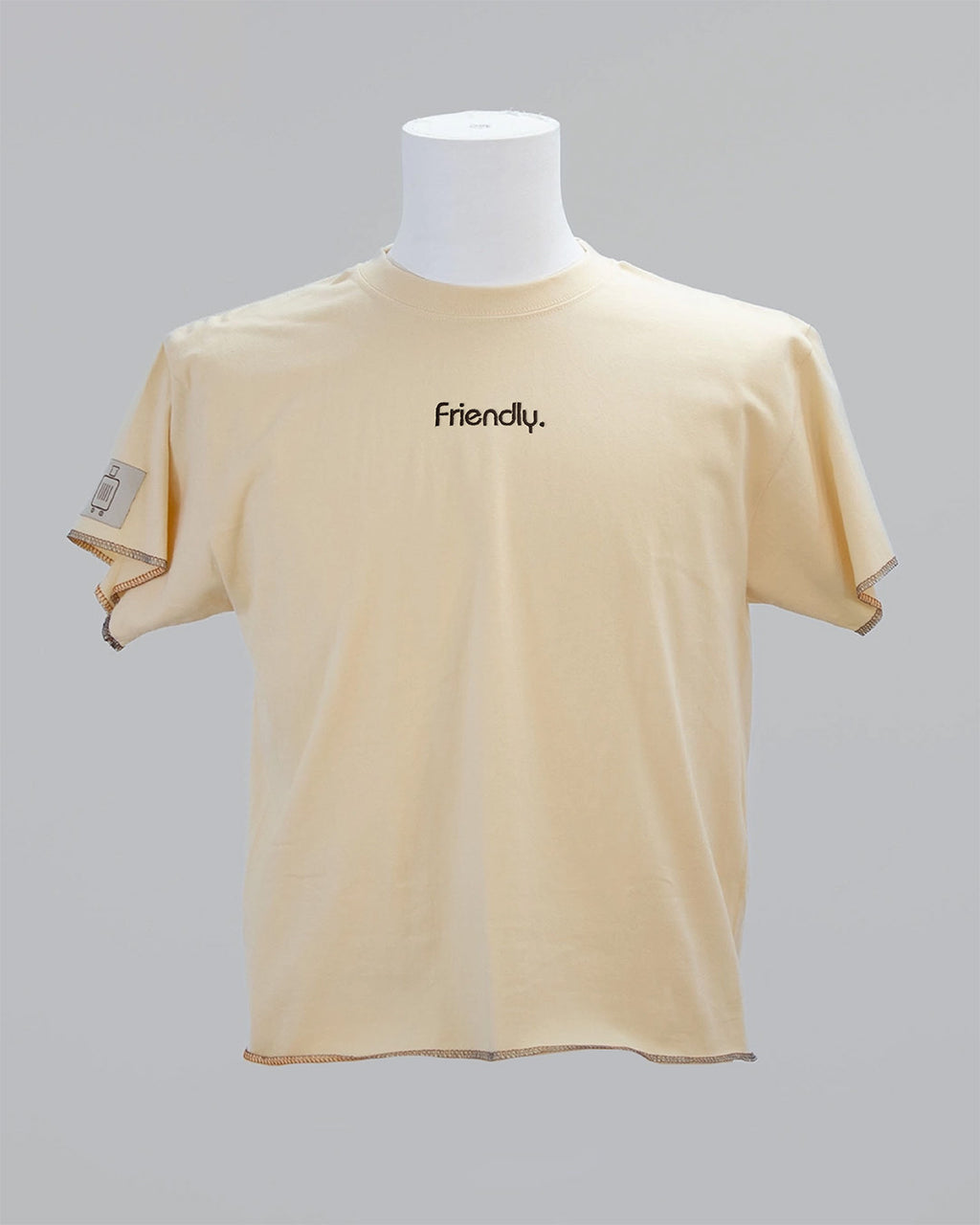 Friendly T-shirt.