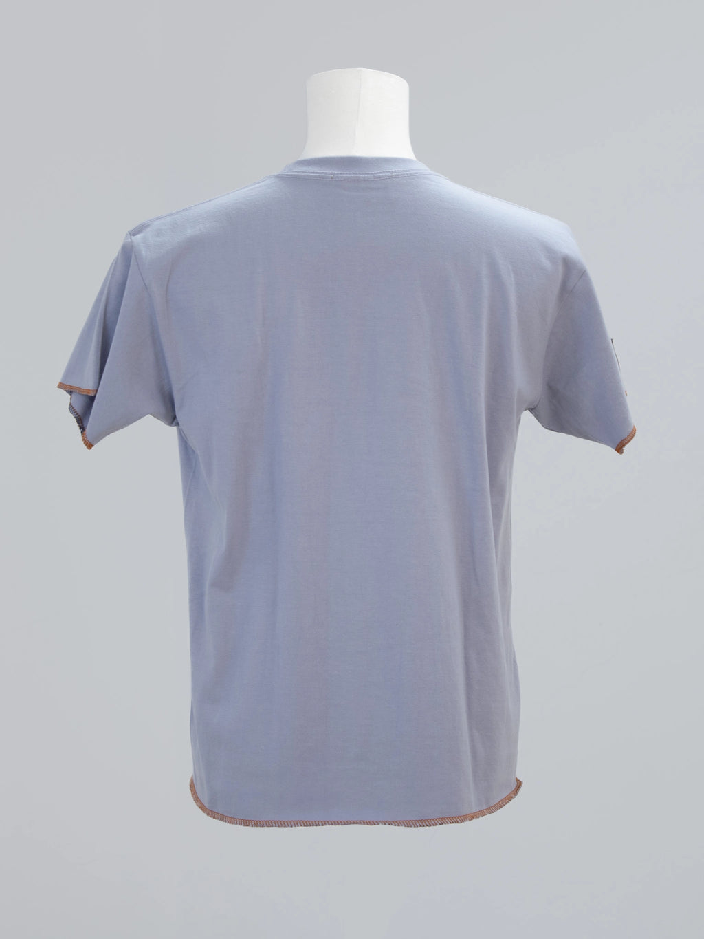 alt="Men blue cropped tee"